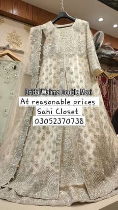 Bridal Walima wear