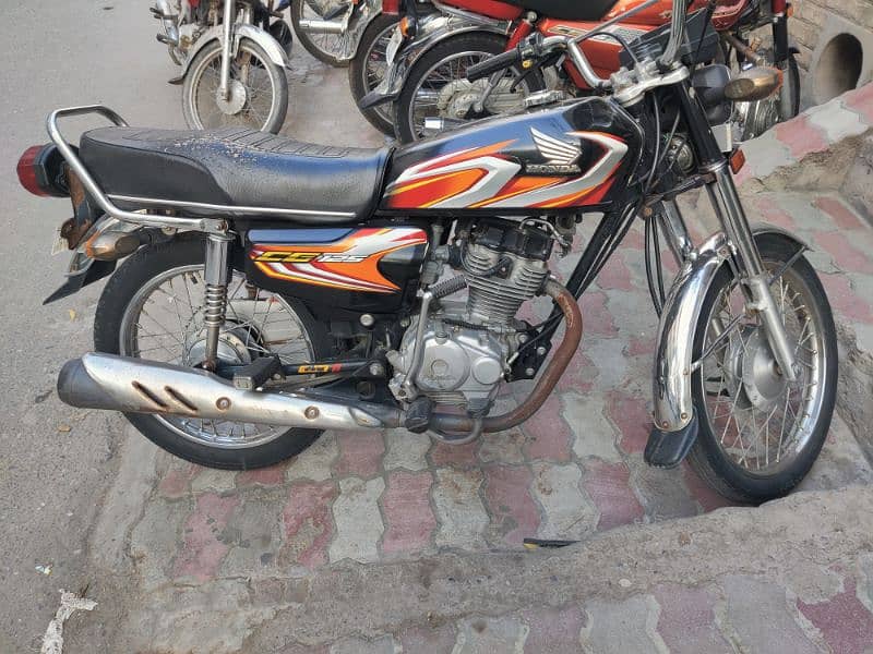 honda cg 125 home used 0