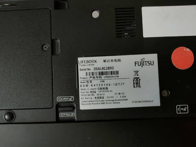 Fugistu Laptop core i5 8th generation 5