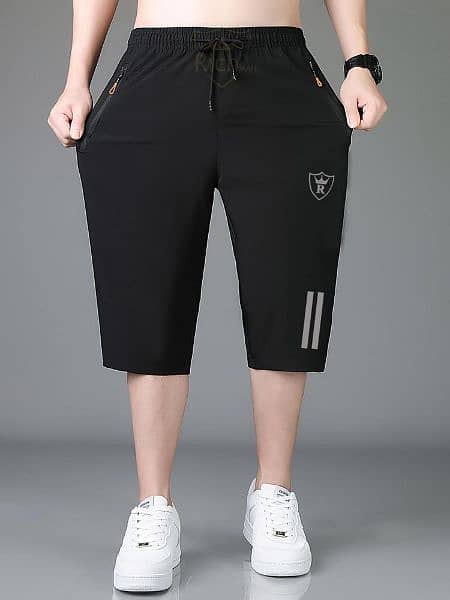 Polyester plain Shorts 1