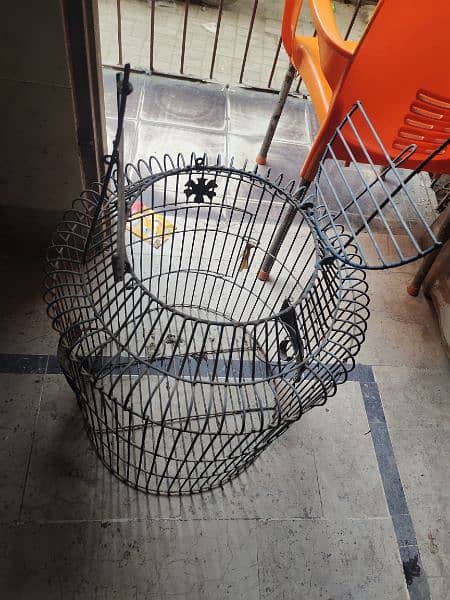 grey parrot cage 3