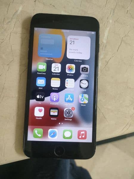 iphone 7 plus 128 gb jatt black colure 9