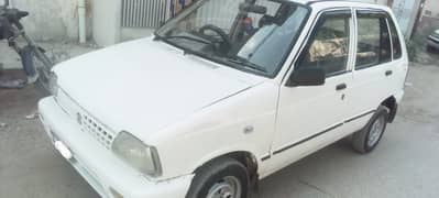 suzuki mehran 1991 model good condition white colour. petrol 0