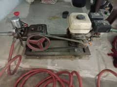 service station generator and presser pump