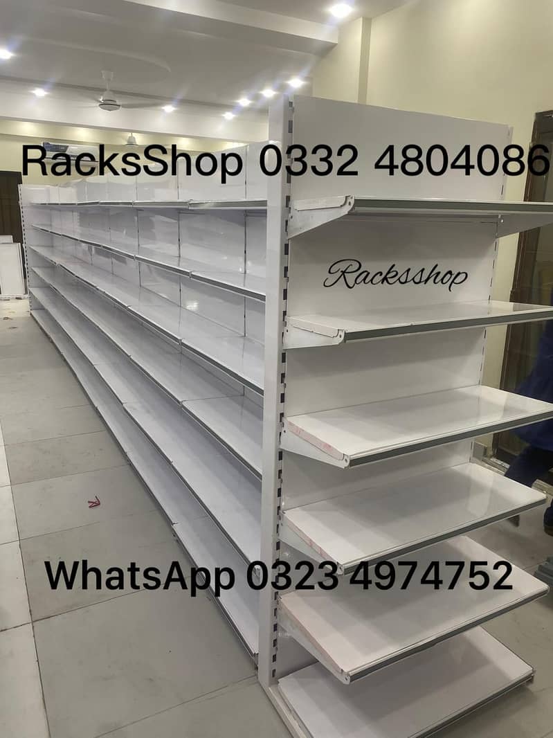 Racks/ Wall rack/ Store Rack/ Cash Counter/ Trolleys/ baskets 16