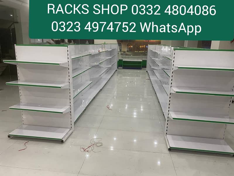 Racks/ Wall rack/ Store Rack/ Cash Counter/ Trolleys/ baskets 19