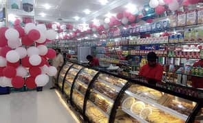 Cash Counter/ Bakery Counters/ wall rack/ Shopping Trolleys/ Baskets