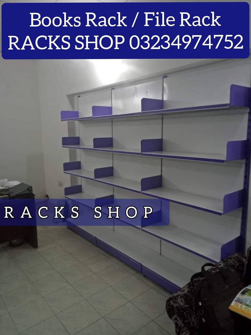 New Store Rack/ Storage rack/ wall rack/ Trolleys/ Baskets/ POS 14