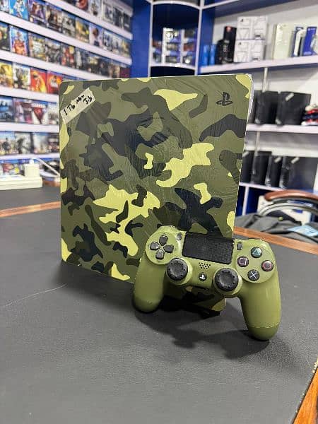 PS 4 SLIM 1TB WORLD WAR 2 EDITION 0