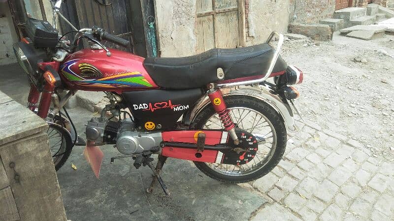 crown bike 70cc for sale 9