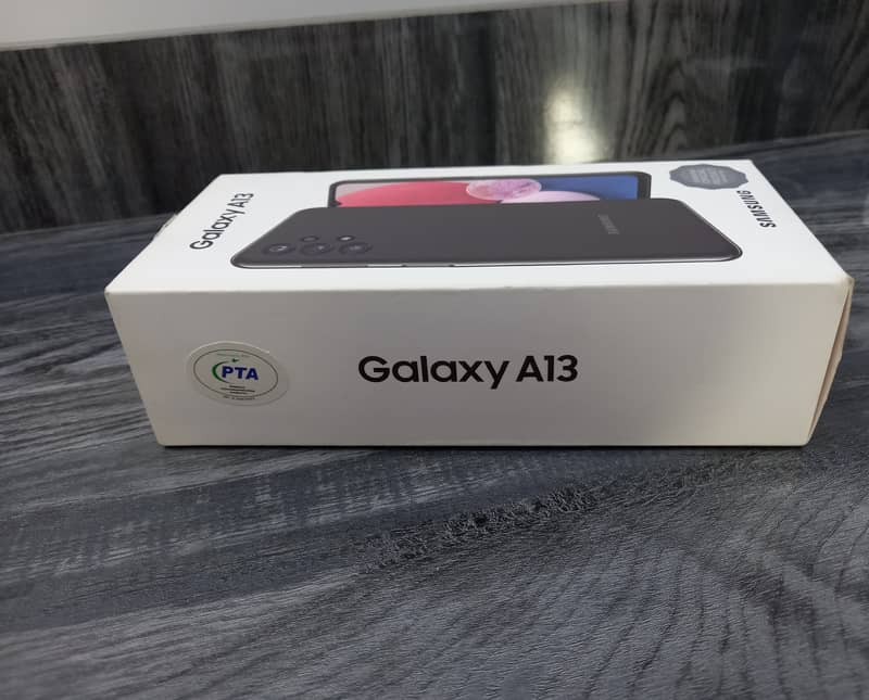 Samsung A13 with box 5