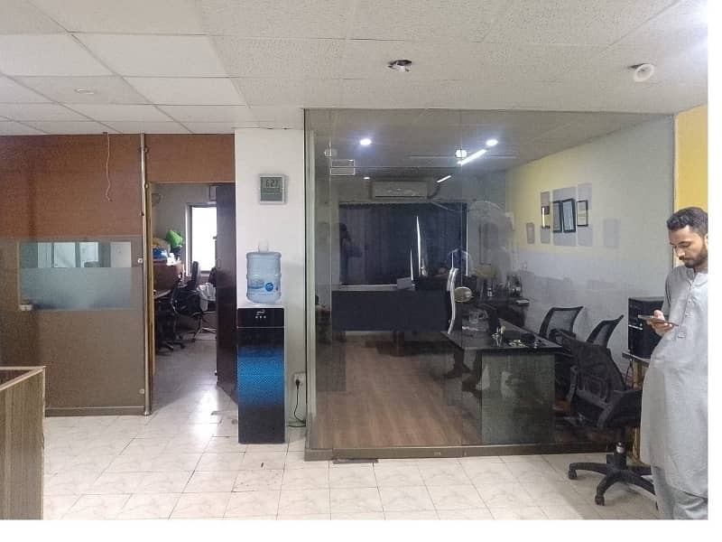 Area 950 Square Feet Office Available For Rent Real Pictures in Main Boulevard Road Gulberg 3 Lahore 2