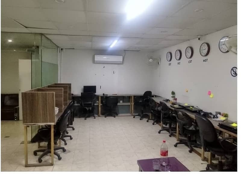 Area 950 Square Feet Office Available For Rent Real Pictures in Main Boulevard Road Gulberg 3 Lahore 3