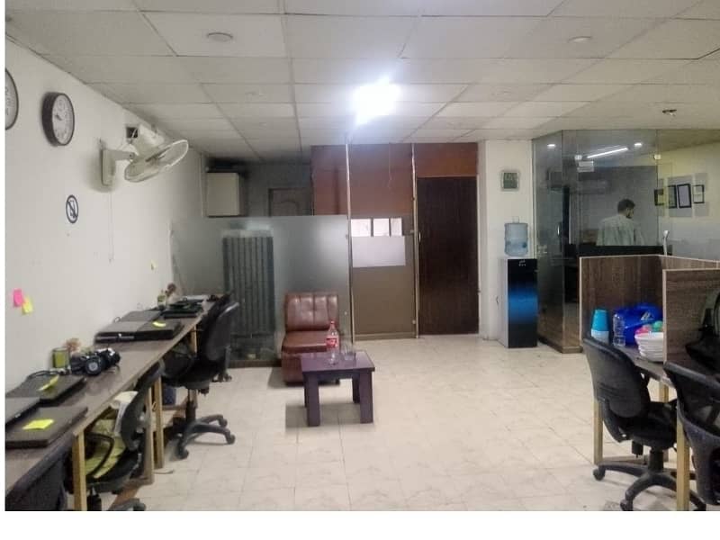 Area 950 Square Feet Office Available For Rent Real Pictures in Main Boulevard Road Gulberg 3 Lahore 4