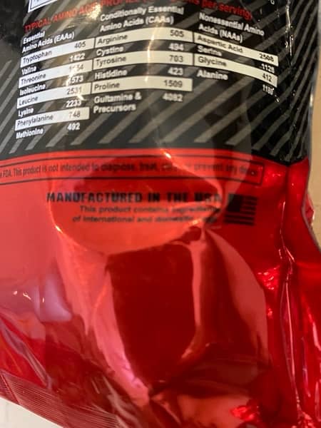 Gym supplement WHEY PROTEIN 2LB (907G) 1