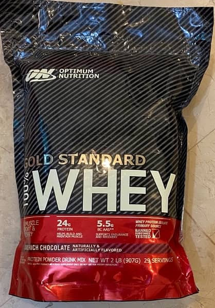 Gym supplement WHEY PROTEIN 2LB (907G) 3