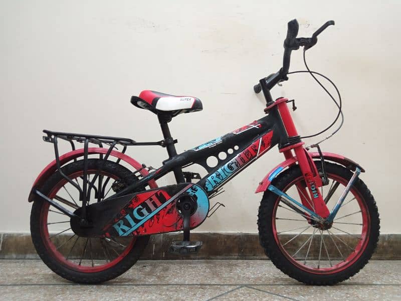 16 INCH IMPORTED CYCLE FOR 2 TO 8 YEARS KIDS URGENT SALE 03265153155 0