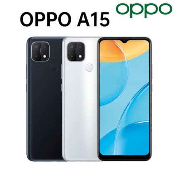 new Oppo A 15 new imported 2