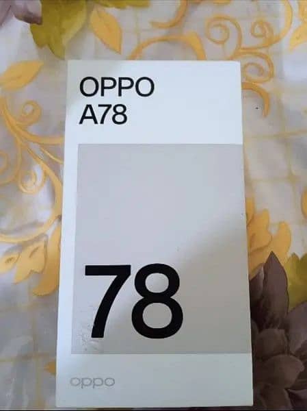 oppo a78 10 by 10 condition 1