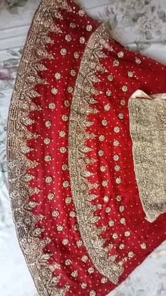 Dulhan  branded bridal lehnga one time used like new