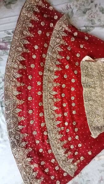 Dulhan  branded bridal lehnga one time used like new03186540425 0