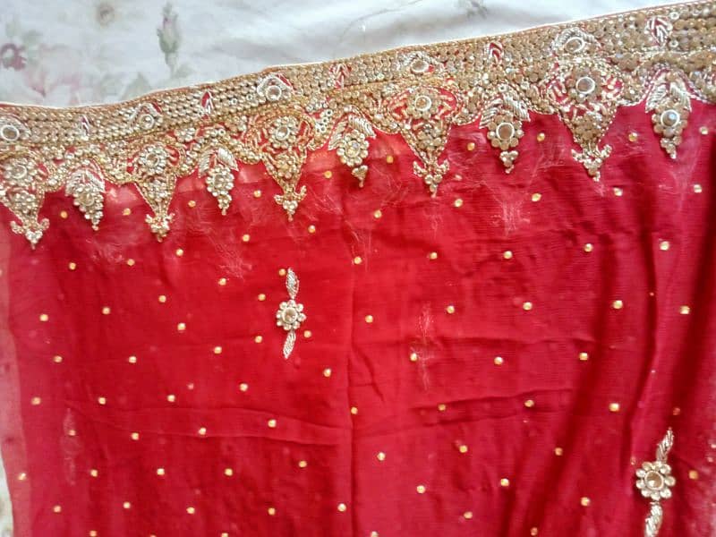 Dulhan  branded bridal lehnga one time used like new03186540425 2