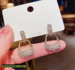 Bag styled drop earrings styles earrings