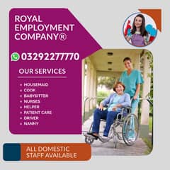 Provide Maid , Driver, Helper, Couples, Patient Care, Cook Available