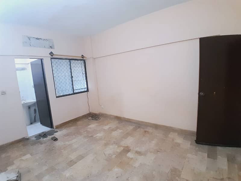 MAIN ROAD FACEING FLAT FOR SALE IN GULISTAN-E-JAUHAR BLOCK 14 NEAR KABABJEES BEAKER. . 7