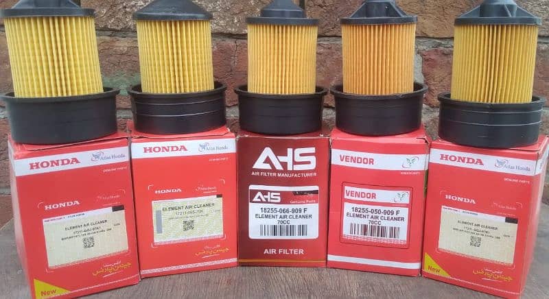 Honda 100rs/vendor 60rs/and AHS filters 70rs 0