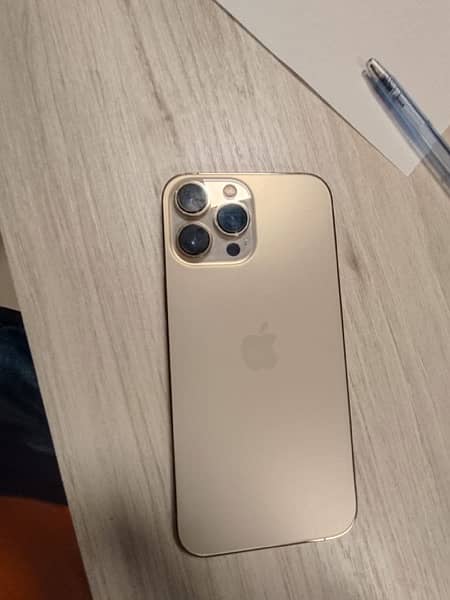 iPhone 13 pro max 128gb Gold Non PTA FU 1