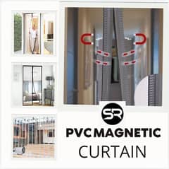 PVC CURTAINS MAGNETIC PLASTIC CURTAINS FOR AC COOLING