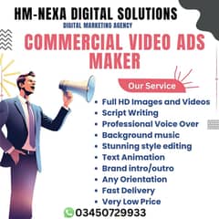 Commercial video ads maker