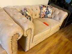 Few months used designer 6,seater sofa set excellent condition