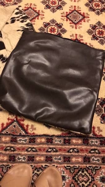 cow leather cushion covers 4