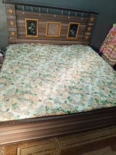 Bed with Mattress.