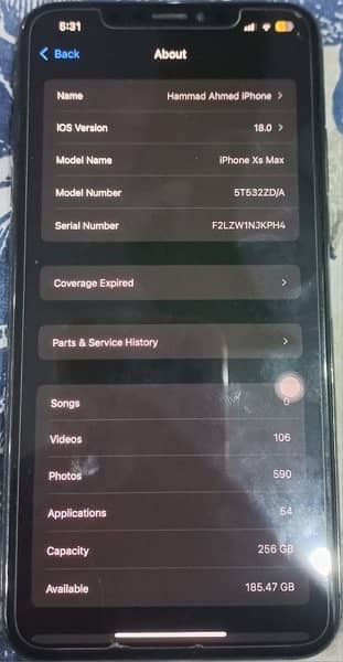 iPhone XS Max 256GB PTA Approved 6