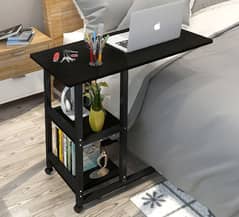 Height Adjustable Laptop Table, Small Study Table,