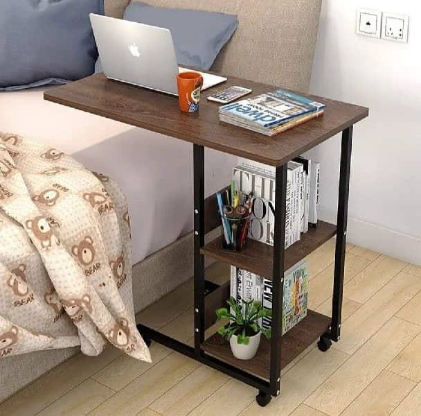 Height Adjustable Laptop Table, Small Study Table, 1