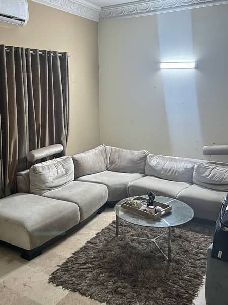 L shaped sofa set 0