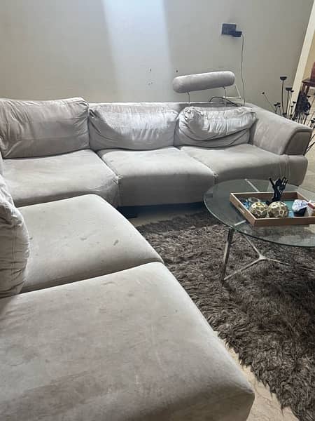 L shaped sofa set 1