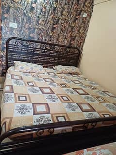 Iron Bed with Mattress