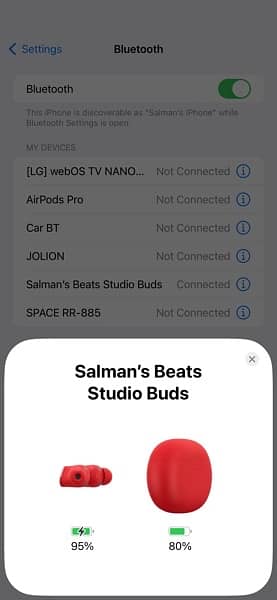 Beats Studio Buds 1