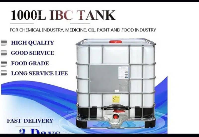 IBC tank/tote/diesel/fuel/petrol/water/chemica/imported 1000 liter 4