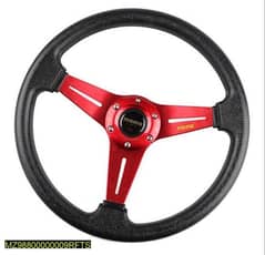 1 Pc Momo steering wheel Red