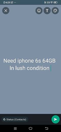 I phone 6s need urgently