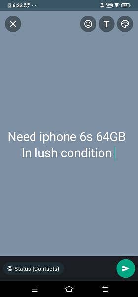 I phone 6s need urgently 0