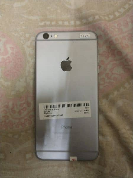 iphone 6plus 10/10 condition Non PTA 5