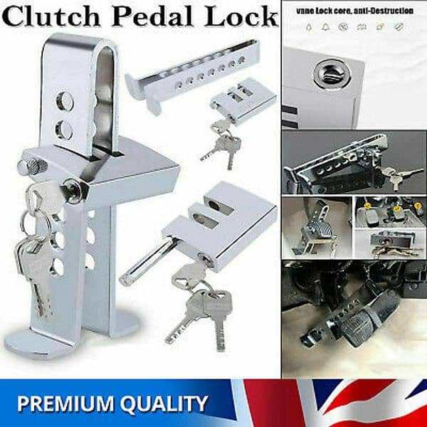 1 Pc Security Pedal lock 4