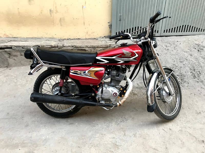 Honda125 modified 2000 number 4